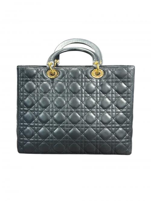 Christian Dior（クリスチャン ディオール）Christian Dior (クリスチャン ディオール) 2WAYショルダーバッグ/レディディオール ブラック サイズ:-の古着・服飾アイテム