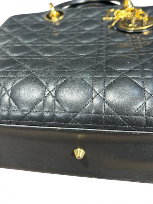 Christian Dior（クリスチャン ディオール）Christian Dior (クリスチャン ディオール) 2WAYショルダーバッグ/レディディオール ブラック サイズ:-の古着・服飾アイテム