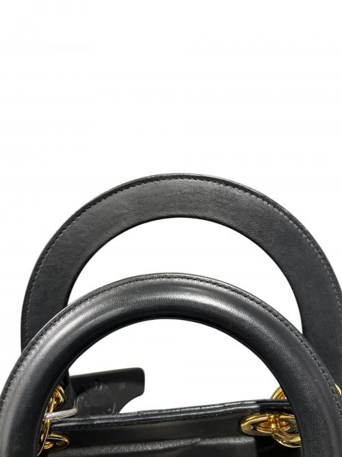 Christian Dior（クリスチャン ディオール）Christian Dior (クリスチャン ディオール) 2WAYショルダーバッグ/レディディオール ブラック サイズ:-の古着・服飾アイテム