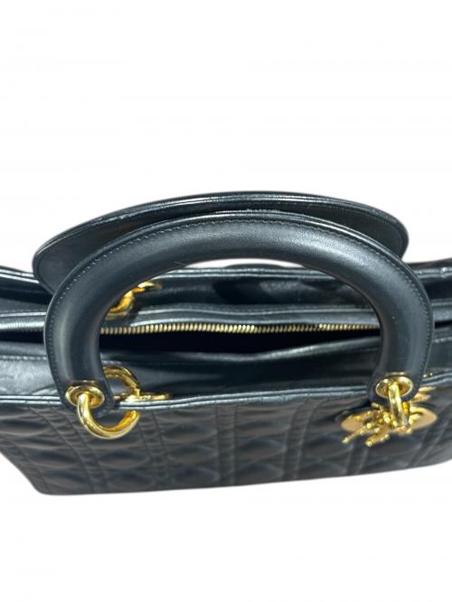 Christian Dior（クリスチャン ディオール）Christian Dior (クリスチャン ディオール) 2WAYショルダーバッグ/レディディオール ブラック サイズ:-の古着・服飾アイテム