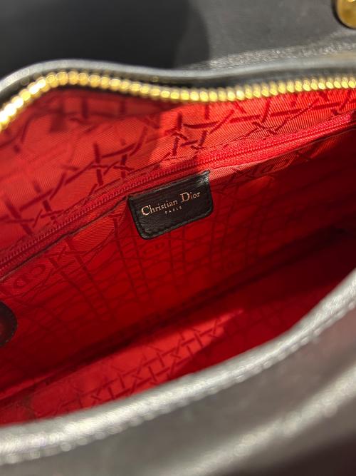 Christian Dior（クリスチャン ディオール）Christian Dior (クリスチャン ディオール) 2WAYショルダーバッグ/レディディオール ブラック サイズ:-の古着・服飾アイテム