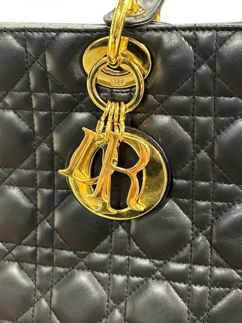 Christian Dior（クリスチャン ディオール）Christian Dior (クリスチャン ディオール) 2WAYショルダーバッグ/レディディオール ブラック サイズ:-の古着・服飾アイテム