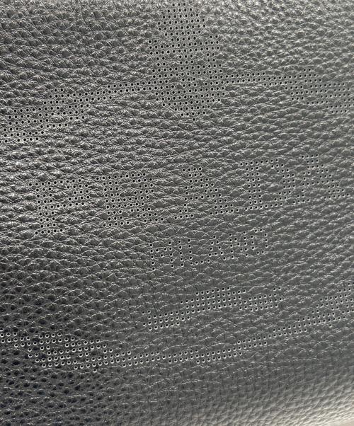 PRADA（プラダ）PRADA (プラダ) サイド三角プレートトップハンドルバッグ/RADA Triangle Logo Plate Top Handle Bag Saffiano Leather Handbag ブラックの古着・服飾アイテム