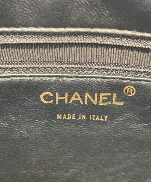 CHANEL（シャネル）CHANEL (シャネル) チョコバー チェーンショルダーバッグ ブラックの古着・服飾アイテム