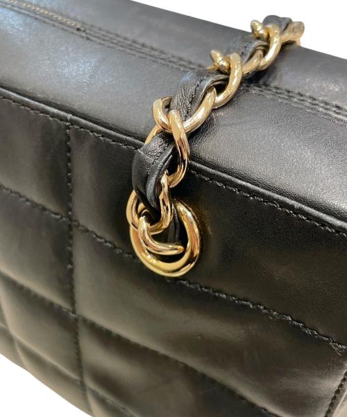 CHANEL（シャネル）CHANEL (シャネル) チョコバー チェーンショルダーバッグ ブラックの古着・服飾アイテム