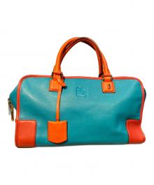 LOEWE（ロエベ）の古着「アマソナ ハンドバッグ」｜ブルー