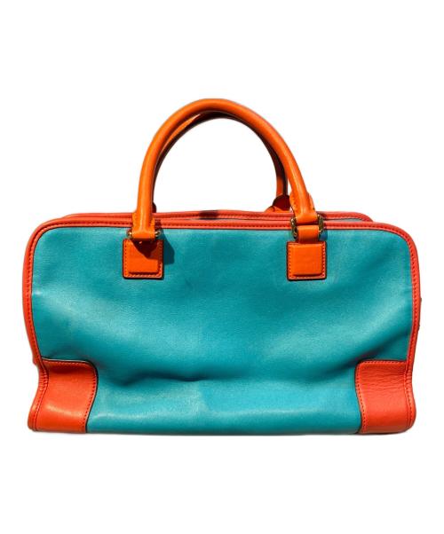 LOEWE（ロエベ）LOEWE (ロエベ) アマソナ ハンドバッグ ブルーの古着・服飾アイテム