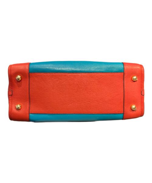 LOEWE（ロエベ）LOEWE (ロエベ) アマソナ ハンドバッグ ブルーの古着・服飾アイテム