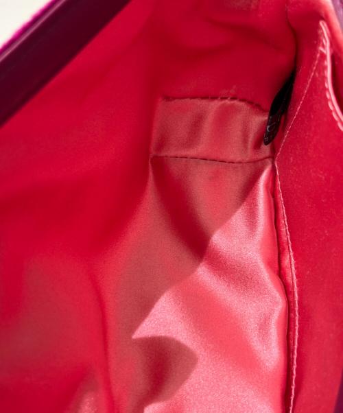 GUCCI（グッチ）GUCCI (グッチ) チェーンショルダーバッグ パープルの古着・服飾アイテム