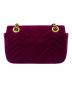 GUCCI (グッチ) チェーンショルダーバッグ パープル：120000円