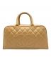 CHANEL（シャネル）の古着「ココマークボストンバッグ」｜ブラウン