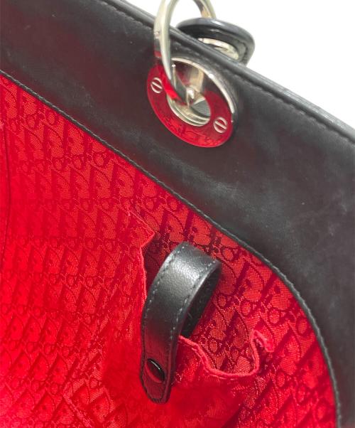 Christian Dior（クリスチャン ディオール）Christian Dior (クリスチャン ディオール) カナージュトートバッグ ブラックの古着・服飾アイテム