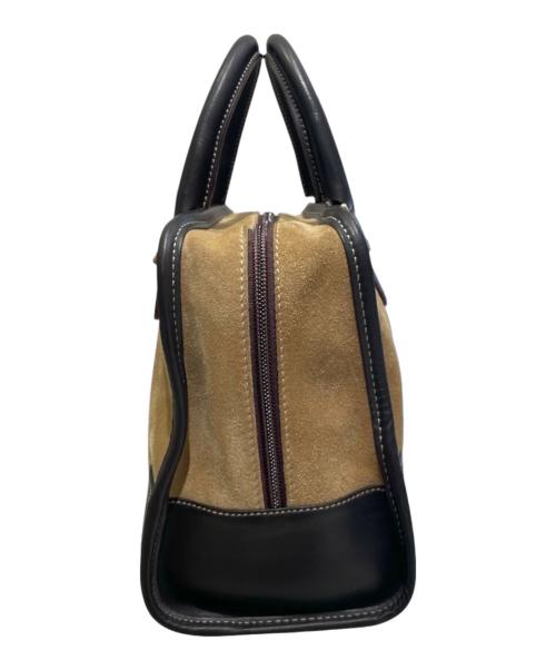 LOEWE（ロエベ）LOEWE (ロエベ) アマソナ28/スウェードハンドバッグ ベージュ サイズ:28の古着・服飾アイテム