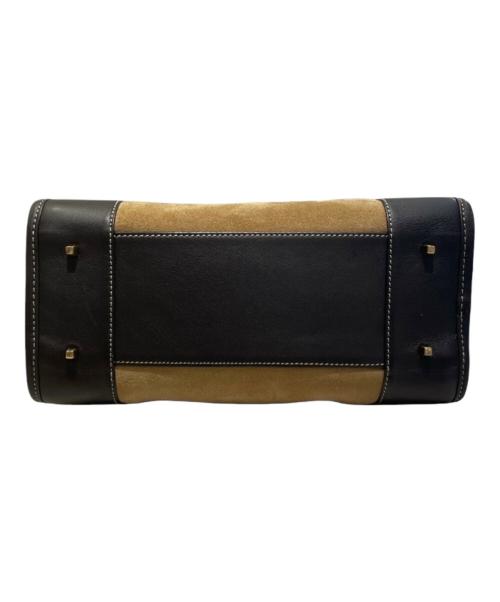 LOEWE（ロエベ）LOEWE (ロエベ) アマソナ28/スウェードハンドバッグ ベージュ サイズ:28の古着・服飾アイテム