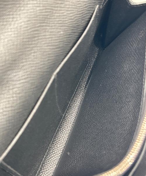 HERMES（エルメス）HERMES (エルメス) Kelly to go Wallet Bag/ケリトゥーゴー/ノワール/ブラック系/ヴォーエプソン/シルバー金具/U刻印：2022年製 ブラックの古着・服飾アイテム