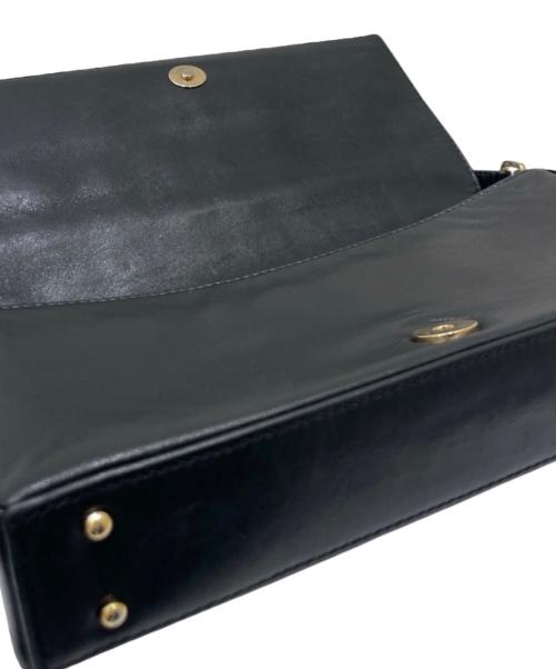 CHANEL（シャネル）CHANEL (シャネル) チョコバーワンショルダーバッグ ブラックの古着・服飾アイテム