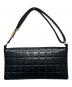 CHANEL (シャネル) チョコバーワンショルダーバッグ ブラック：350000円