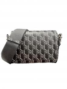 GUCCI（グッチ）の古着「ロッソアンコーラ ミニショルダーバッグ GGシャドウ 802029」｜ブラック
