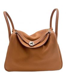 HERMES（エルメス）の古着「Lindy 30 リンディ 30/トリヨンクレマンス/ゴールド/シルバー金具/□O刻印:2011年製」｜ゴールド