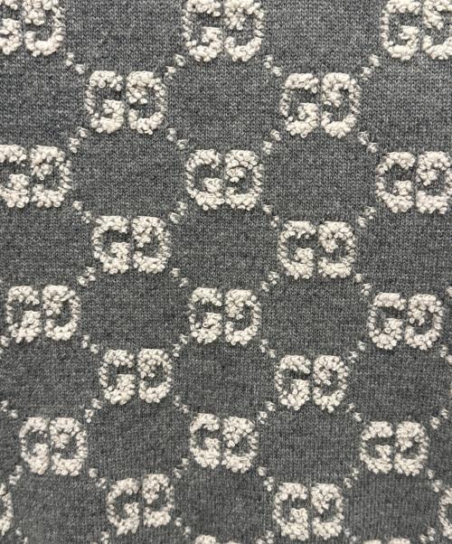 GUCCI（グッチ）GUCCI (グッチ) GGニット グレー サイズ:XSの古着・服飾アイテム