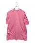 BALENCIAGA (バレンシアガ) BEBE ラインストーンロゴTシャツ/オーバーサイズTシャツ ピンク ピンク サイズ:2：33000円
