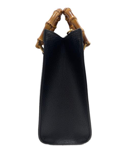 GUCCI（グッチ）GUCCI (グッチ) ダイアナ ミディアム トートバッグ ‎702721 U3ZDT 1073 ブラック サイズ:ミディアムの古着・服飾アイテム