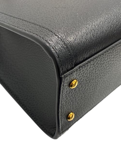 GUCCI（グッチ）GUCCI (グッチ) ダイアナ ミディアム トートバッグ ‎702721 U3ZDT 1073 ブラック サイズ:ミディアムの古着・服飾アイテム