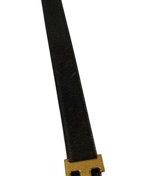 HERMES（エルメス）HERMES (エルメス) Hコンスタンス ベルト ブラック サイズ:80の古着・服飾アイテム