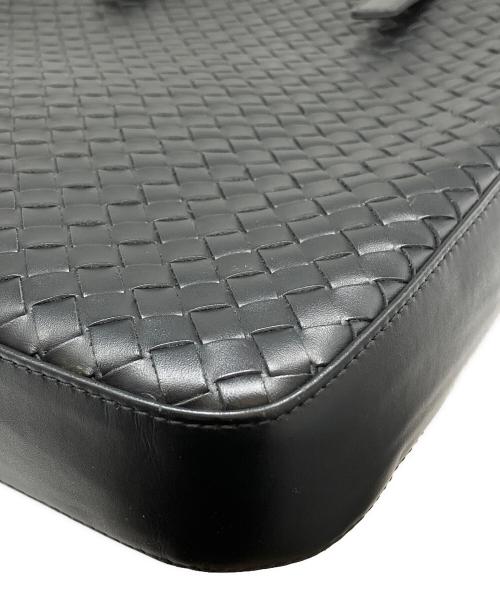 BOTTEGA VENETA（ボッテガベネタ）BOTTEGA VENETA (ボッテガベネタ) イントレチャートトートバッグ ブラック サイズ:ーの古着・服飾アイテム