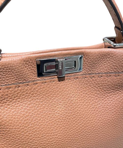 FENDI（フェンディ）FENDI (フェンディ) セレリア ピーカブー ミディアム ブラウン サイズ:ミディアム　の古着・服飾アイテム