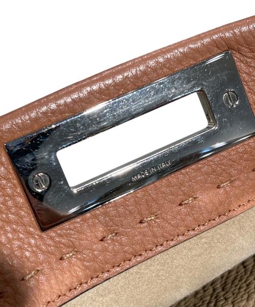 FENDI（フェンディ）FENDI (フェンディ) セレリア ピーカブー ミディアム ブラウン サイズ:ミディアム　の古着・服飾アイテム
