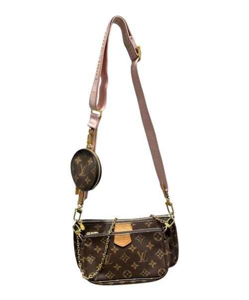LOUIS VUITTON（ルイ ヴィトン）LOUIS VUITTON (ルイ ヴィトン) ミュルティ ポシェット アクセソワール M44840 2020年製 ローズクレールの古着・服飾アイテム