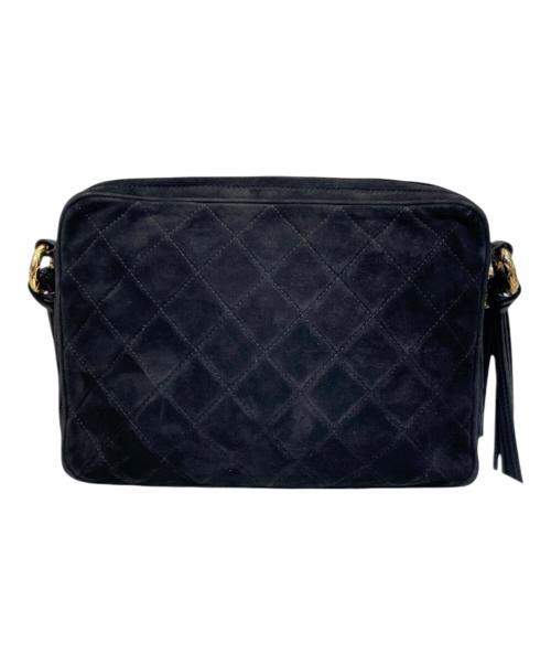 CHANEL（シャネル）CHANEL (シャネル) ココマークフリンジショルダーバッグ ブラックの古着・服飾アイテム