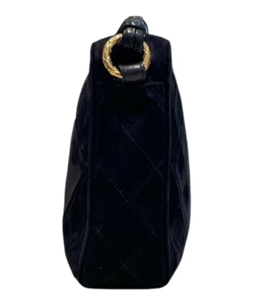 CHANEL（シャネル）CHANEL (シャネル) ココマークフリンジショルダーバッグ ブラックの古着・服飾アイテム