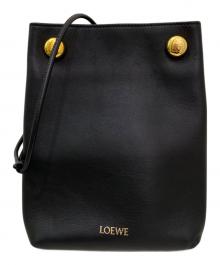 LOEWE（ロエベ）の古着「ペブルポーチ」｜ブラック