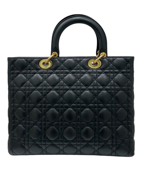 Christian Dior（クリスチャン ディオール）Christian Dior (クリスチャン ディオール) レディディオール ラージ ブラックの古着・服飾アイテム