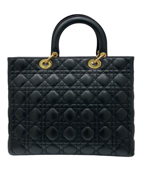 Christian Dior（クリスチャン ディオール）Christian Dior (クリスチャン ディオール) レディディオール ラージ ブラックの古着・服飾アイテム