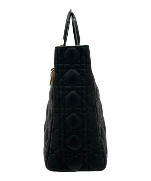 Christian Dior（クリスチャン ディオール）Christian Dior (クリスチャン ディオール) レディディオール ラージ ブラックの古着・服飾アイテム