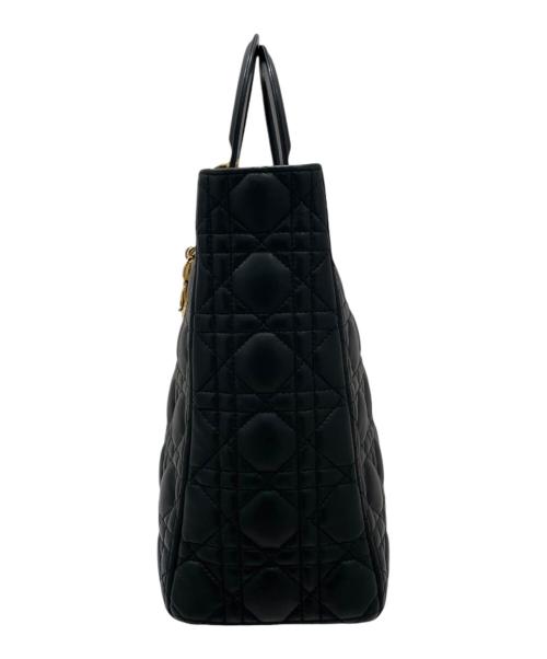 Christian Dior（クリスチャン ディオール）Christian Dior (クリスチャン ディオール) レディディオール ラージ ブラックの古着・服飾アイテム