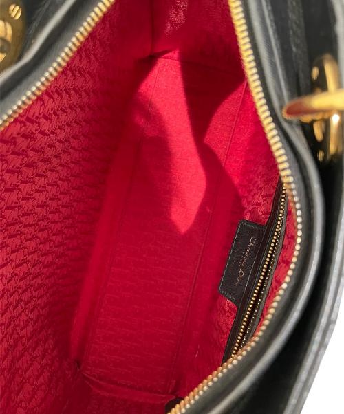 Christian Dior（クリスチャン ディオール）Christian Dior (クリスチャン ディオール) レディディオール ラージ ブラックの古着・服飾アイテム