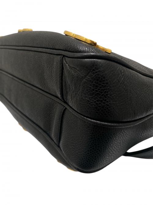 CHANEL（シャネル）CHANEL (シャネル) トリプルココマーク トートバッグ ブラックの古着・服飾アイテム