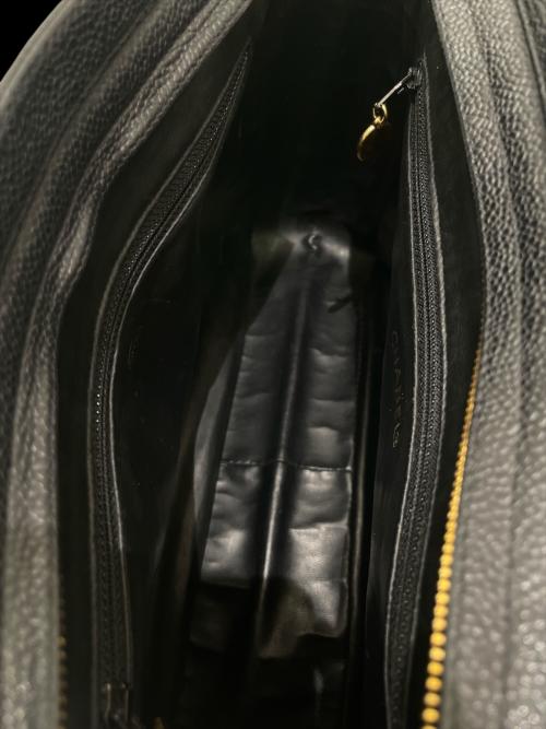 CHANEL（シャネル）CHANEL (シャネル) トリプルココマーク トートバッグ ブラックの古着・服飾アイテム