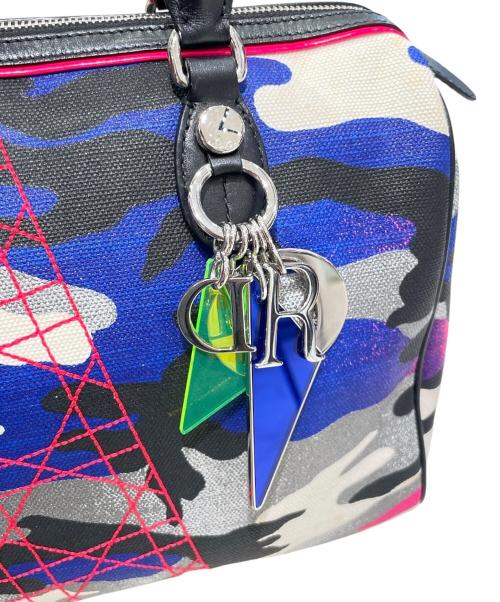 Christian Dior（クリスチャン ディオール）Christian Dior (クリスチャン ディオール) カモフラージュ ミニボストンバッグ マルチカラーの古着・服飾アイテム