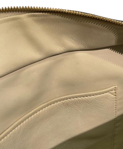 LOEWE（ロエベ）LOEWE (ロエベ) アマソナ36 ボストンバッグ ベージュ×ブラウン サイズ:36の古着・服飾アイテム
