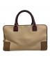 LOEWE (ロエベ) アマソナ36 ボストンバッグ ベージュ×ブラウン サイズ:36：150000円