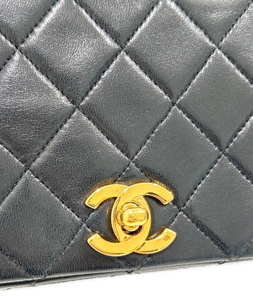 CHANEL（シャネル）CHANEL (シャネル) Matelassé 23 Full Flap Chain Shoulder Bag/マトラッセ 23 フルフラップ ブラック サイズ:23.0cmの古着・服飾アイテム