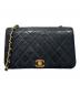 CHANEL（シャネル）の古着「Matelassé 23 Full Flap Chain Shoulder Bag/マトラッセ 23 フルフラップ」｜ブラック