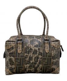 FENDI（フェンディ）の古着「ズッキーノ カモフラージュ柄ミニボストンバッグ」