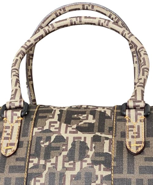 FENDI（フェンディ）FENDI (フェンディ) ズッキーノ カモフラージュ柄ミニボストンバッグの古着・服飾アイテム