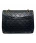 CHANEL (シャネル) マトラッセ 25 ダブルフラップ チェーンショルダーバッグ ブラック サイズ:25：550000円